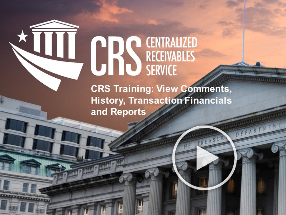 How to View Comments, History, Financial Transactions, and Reports