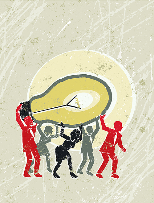 people holding up a lightbulb people holding up a lightbulb