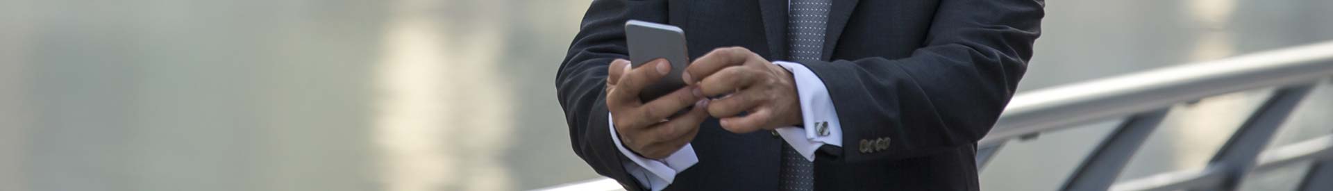 Man Making Phone Payment